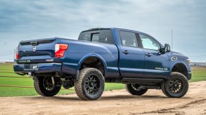 Nissan Titan XD Performance Exhaust - Borla - S-Type Cat Back - Black Chrome - `16-`24