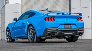 Ford Mustang Performance Exhaust - Borla - Cat Back ATAK - Black Chrome - `24-`25