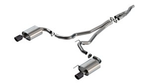 Ford Mustang Performance Exhaust - Rear - Borla - S-Type Cat-Back - `24-`25