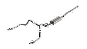 Chevrolet Silverado 1500 Performance Exhaust - Rear - Borla - Cat Back Touring - `24-`25