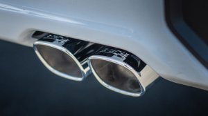 GMC Sierra 1500 Performance Exhaust - Borla - Cat Back Touring with Valve Simulator - Chrome - `24-`25