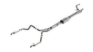 GMC Sierra 1500 Performance Exhaust - Borla - S-Type Cat Back - `24-`25