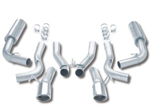 Dodge Viper Performance Exhaust - Borla - Cat Back S-Type - `96-`02