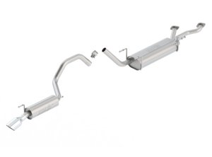 Lexus LX470 Performance Exhaust - Borla - Cat Back Touring - Stainless Steel - `98-`04 Lexus LX470 Performance Exhaust - Borla - Cat Back Touring - Stainless Steel - `98-`04
