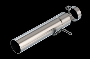 GMC Sierra 3500 Performance Exhaust - Borla - T-304 Stainless Steel Extension Pipe - Brushed - `20-`24 GMC Sierra 3500 Performance Exhaust - Borla - T-304 Stainless Steel Extension Pipe - Brushed - `20-`24