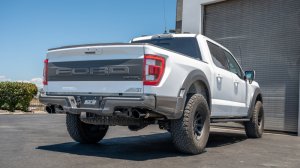Ford F-150 Raptor Performance Exhaust - Borla - 4.5in Tip, Brawler Style - Black Chrome - `21-`25
