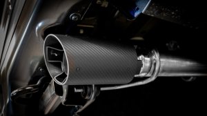 Ford F-150 Raptor R Performance Exhaust - Borla - Tail Pipe Kit - Carbon Fiber Black Anodized - `23-`25