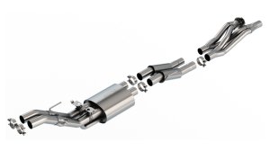 Ford F-150 Raptor R Performance Exhaust - Borla - Cat Back, S-Type - `23-`24