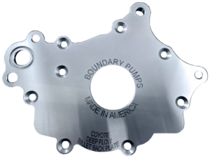 Ford Coyote Pump Plate - Boundary - Billet - `11-`27
