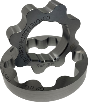 Ford F150 Oil Pump Gear - Boundary - Billet Vane Ported MartenWear Treated - `11-`17