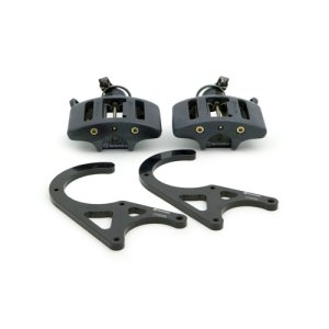 Acura NSX Brake Kit - Rear - Brembo - GT BBK 1 Piston Cast 2pc 345mm Hand-Brake - Black - `90-`05