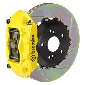 Honda S2000 Brake Kit - Rear - Brembo - Slotted Type-1 - Yellow - `99-`05 Honda S2000 Brake Kit - Rear - Brembo - Slotted Type-1 - Yellow - `99-`05
