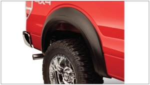 Ford F-150 Fender Flares - Rear - Bushwacker - Extend-A-Fender Style - Black - `97-`03