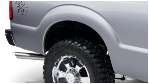 Ford F-250 Super Duty Fender Flares - Rear - Bushwacker - Extend-A-Fender - Black - `11-`16