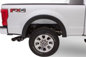 Ford F-250 Super Duty Fender Flares - Front + Rear - Bushwacker - OE Style - Black - `99-`07