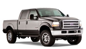 Ford F-250 Super Duty Fender Flares - Front + Rear - Bushwacker - OE Style - Black - `99-`07 Ford F-250 Super Duty Fender Flares - Front + Rear - Bushwacker - OE Style - Black - `99-`07
