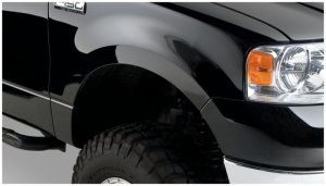 Ford F-150 Fender Flares - Front + Rear - Bushwacker - Pocket Style - Black - `04-`08