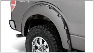 Ford F-150 Fender Flares - Bushwacker - Pocket Style - Black - `09-`14