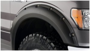 Ford F-150 Fender Flares - Bushwacker - Pocket Style - Black - `09-`14