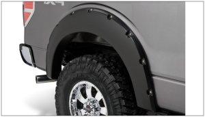 Ford F-150 Fender Flares - Bushwacker - Pocket Style - Black - `09-`14