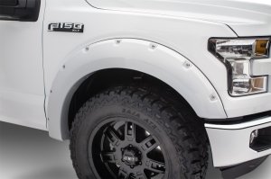 Ford F-150 Fender Flares - Bushwacker - Pocket Style - Oxford White - `16-`17