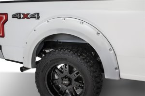Ford F-150 Fender Flares - Bushwacker - Pocket Style - Oxford White - `16-`17