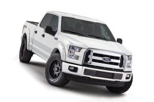 Ford F-150 Fender Flares - Bushwacker - Pocket Style - Oxford White - `16-`17
