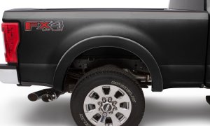 Ford F-250 Super Duty Fender Flares - Front + Rear - Bushwacker - OE Style - Black - `17-`18
