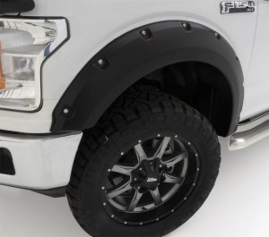 Ford F-150 Fender Flares - Bushwacker - Pocket Style - Oxford White - `18-`19