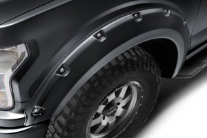 Ford F-150 Fender Flares - Bushwacker - Pocket Style - Shadow Black - `18-`20