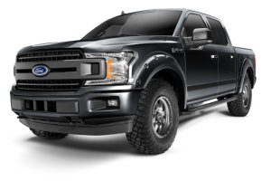 Ford F-150 Fender Flares - Bushwacker - Pocket Style - Shadow Black - `18-`20