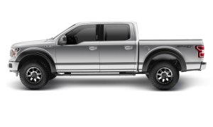 Ford F-150 Fender Flares - Front + Rear - Bushwacker - Extend-A-Fender - Black - `18-`19