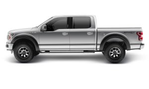 Ford F-150 Fender Flares - Front + Rear - Bushwacker - Extend-A-Fender - Black - `18-`19
