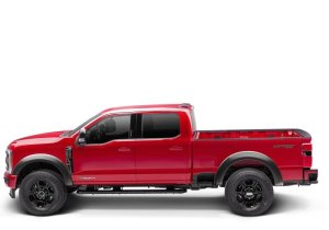 Ford F-250 SuperDuty Fender Flares - Front + Rear - Bushwacker - Extend-A-Fender - Black - `23-`24