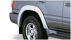 Toyota Land Cruiser Fender Flares - Front + Rear - Bushwacker - OE Style - Black - `98-`07