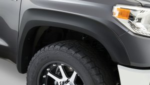 Toyota Tundra Fender Flares - Front + Rear - Bushwacker - Extend-A-Fender Style - Black - `00-`02
