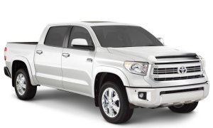 Toyota Tundra Fender Flares - Bushwacker - OE Style - Super White - `19-`21 Toyota Tundra Fender Flares - Bushwacker - OE Style - Super White - `19-`21