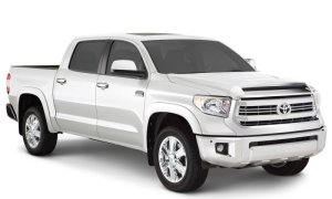 Toyota Tundra Fender Flares - Bushwacker - OE Style - Super White - `19-`21