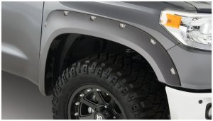 Toyota Tundra Fender Flares - Front + Rear - Bushwacker - Pocket Style - Black - `14-`18