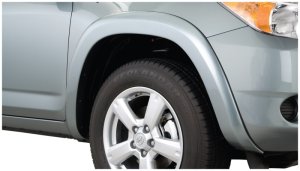 Toyota RAV4 Fender Flares - Front + Rear - Bushwacker - OE Style - Black - `09-`11