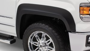 Chevrolet Silverado 1500 Fender Flares - Front - Bushwacker - Extend-A-Fender Style - Black - `99-`06