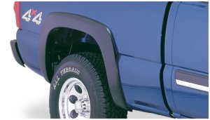 Chevrolet Silverado 1500 Fender Flares - Rear - Bushwacker - OE Style - Black - `99-`06