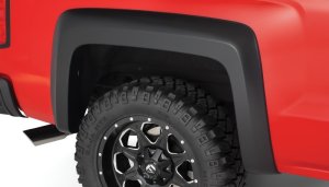 Chevrolet Silverado 2500 Fender Flares - Rear - Bushwacker - Extend-A-Fender - Black - `07-`14