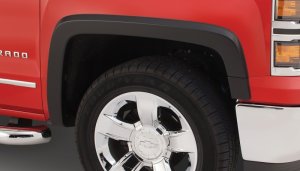 Chevrolet Silverado 2500 Fender Flares - Front - Bushwacker - OE Style - Black - `07-`14