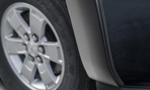 Chevrolet Colorado Fender Flares - Front - Bushwacker - OE Style - Black - `15-`19