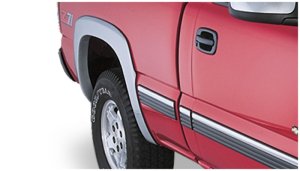 Chevrolet Silverado 1500 Fender Flares - Front + Rear - Bushwacker - OE Style - Black - `99-`02