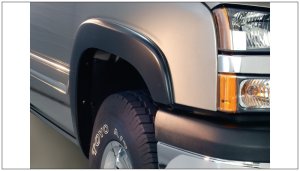 Chevrolet Silverado 1500 Classic Fender Flares - Front + Rear - Bushwacker - OE Style - Black - 2007