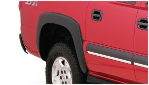 Chevrolet Avalanche 1500 Fender Flares - Front + Rear - Bushwacker - OE Style - Black - `03-`06