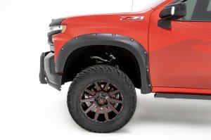 Chevrolet Silverado 1500 Fender Flares - Bushwacker - Pocket Style - Black - `19-`21