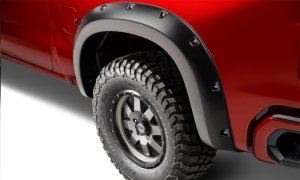 Chevrolet Silverado 1500 LTD Fender Flares - Bushwacker - Pocket Style - Black - 2022+